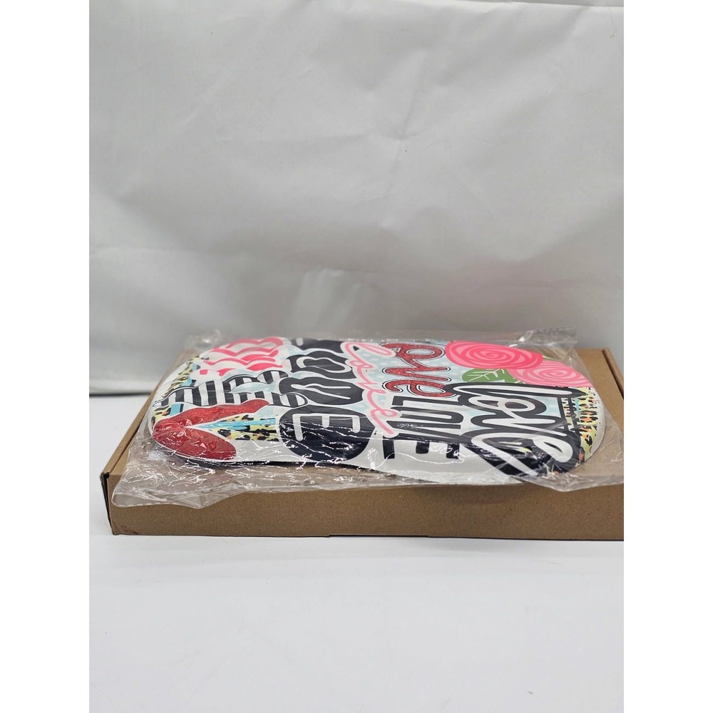 Kasapti Ergonomic Mouse Pad Unisex OS Multi NWT Love Floral Wrist Support Gaming - Picture 4 of 7